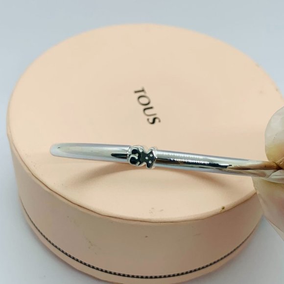 TOUS Bracelet Silver Warm Bracelet Pure Simplicity Women Bracelet Jewelry - Picture 4 of 6